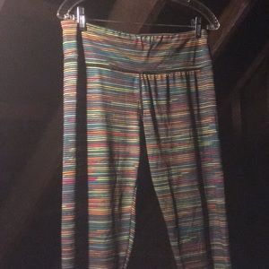 Rainbow athletic pants, very good condition